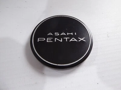 Asahi Pentax Genuine 49mm Slip On Metal Front Camera Lens Cap  refb15d - Image 1 of 2