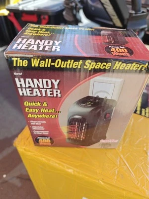 Wall Outlet Space Heater Handy Heater 400Watts - Adjustable Thermostat - New!!! - Image 1 of 4
