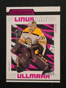 2023-24 Credentials Pink Variation #5 Linus Ullmark Boston Bruins - Picture 1 of 1