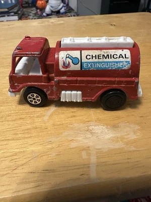 Juguete Tootsie vintage: extintor químico diecast 1970 Foto 1 de 4