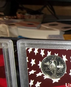 2003 S SILVER PROOF ILLINOIS STATE QUARTER 90% SILVER FREE SHIP - Picture 1 of 1