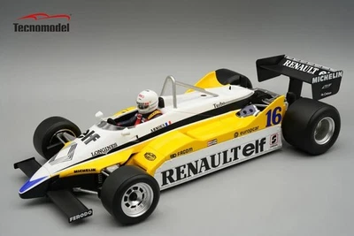 Renault RE30B 1982 Winner French GP 1/18 Tecnomodel TMD18-399D - Photo 1/2