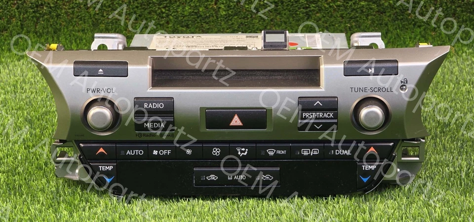 Unidad principal de CD radio HD Lexus ES300H ES350 2016-2018XM 86140-33060 IDENTIFICACIÓN ORIGINAL P10288 Foto 1 de 4