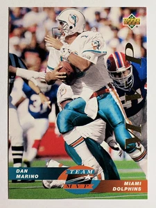 Upper Deck Team MVPs 1993 #TM12 Dan Marino - Imagen 1 de 2
