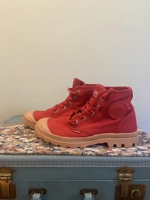 Pampa roja paladio talla alta 8 para mujer Foto 1 de 4