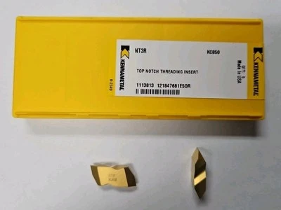 Kennametal NT3R  Grade KC850  Item# 1113813 (lot of 5 inserts)  - Image 1 of 2