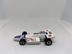 HOT WHEELS FORMULA 5000-WHITE- Blackwall-1975 Hong Kong-USED-LOOSE - Picture 1 of 6