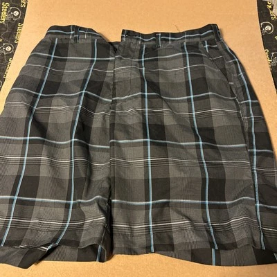 Pantalones cortos de golf Champions Tour a cuadros para hombre 34 T1 Foto 1 de 4