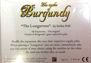 Castles of Burgundy The Lustgartens 5th Expansion Promo Board Game NEW SEALED - Picture 1 of 1