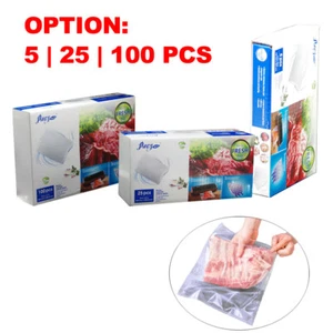8" x 12" PaczSaver-Food Vacuum Sealer Bag BPA free,Microwave&Freezer Safe - Picture 1 of 11