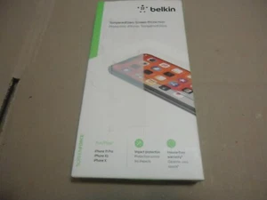 Belkin iPhone 11 Pro/iphone XS/iphone X TemperedGlass screen protection. - Photo 1 sur 13