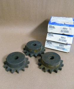 (Qty 3) 60B14 3/4 MARTIN SPROCKET 3/4" BORE - Picture 1 of 2
