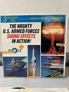 The Mighty US Armed Forced Sound Effects In Action 3 Vinyl Box Set - Picture 1 of 9