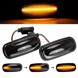 Dynamic LED Indicator Light Side Marker For Land Rover Discovery 2 1999-2004 - Picture 1 of 9