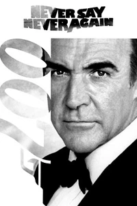 James Bond Never Say Never Again Metal Poster Sean Connery 7x11 12x18 C1 - Picture 1 of 1