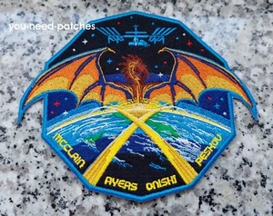 JAXA Space Falcon 9 NASA Crew 10 ISS McClain Ayers Onishi Peskov logo Patch - Picture 1 of 2
