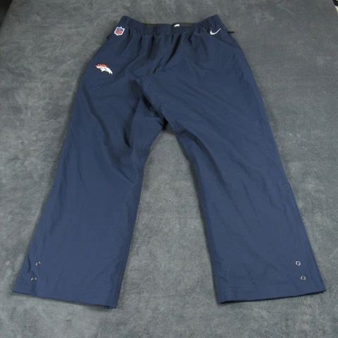 Denver Broncos Pants Mens 3XL XXXL Blue Team Issued On Field Dri Fit Nike Cover