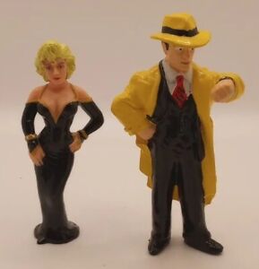 Dick Tracy & Breathless Mahoney ~ PVC Figures ~ by Disney Applause