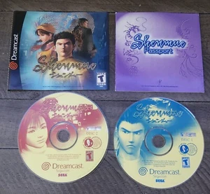 Shenmue for Sega Dreamcast 2 Disc Set With Manual (2000) - Picture 1 of 5