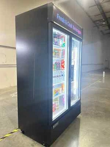 Glass Door Refrigerator (2) doors (NEW) - Picture 1 of 3