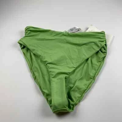 Biquíni Dippin' Daisy's feminino corte alto xadrez verde pôr do sol tamanho XS novo com etiquetas - Imagem 1 de 4