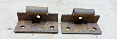 NOS 1926 1927 Model T Ford Roadster TRUNK LID HINGES Original pair BODY SIDE 1/2 - Image 1 of 4