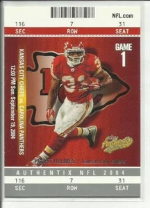 2004 Fleer Authentix #48 Priest Holmes Kansas City Chiefs - Picture 1 of 2