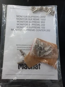 MANUALE / ISTRUZIONI ORIGINALI MAGNAT MONITR SUPREME SERIES CON PUNTE - Foto 1 di 1