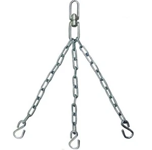 Maxx 3 Strand Hanging Steel Chain & Swivel Boxing Punch Bag Chain Heavy Duty MMA - Bild 1 von 1