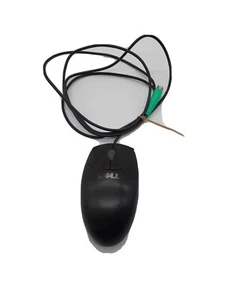 Original Dell Logitech 0W1668 PS 2 Wired Tracking Ball Mouse - Picture 1 of 3