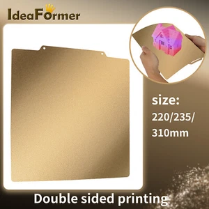 Hoja de acero texturizado PEI Ideaformer cama térmica doble cara recubierta de polvo - Imagen 1 de 17