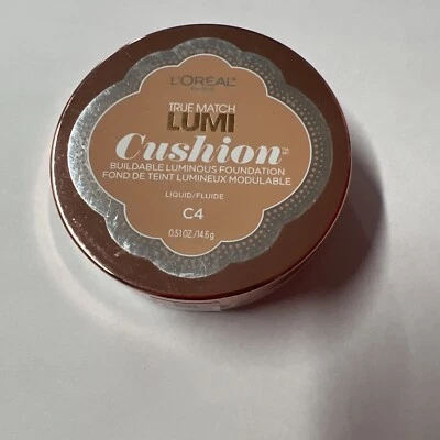 L'Oreal True Match Lumi Cushion Luminous Foundation C4 New Sealed - Image 1 of 2