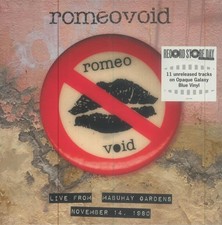 ROMEO VOID LIVE FROM THE.. -RSD- Vinyl NEW