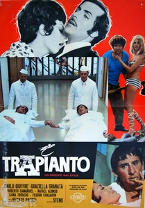 soggettone film IL TRAPIANTO Steno Carlo Giuffré, Renato Rascel 1970 - Bild 1 von 1