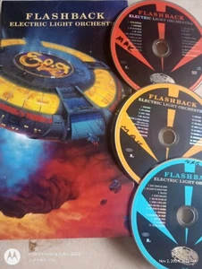 FLASHBACK ELO ELECTRIC LIGHT ORCHESTRA 3 DISC CD SET - Picture 1 of 4