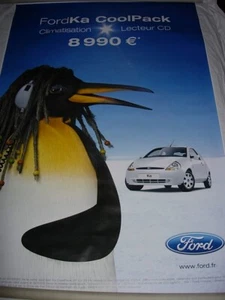 AFFICHE POSTER GEANT " VOITURE FORD KA " 2005 180x120 TBE NON PLIEE - Imagen 1 de 1