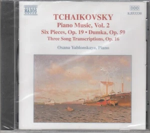 Tchaikovsky - Piano Music, Vol. 2 / Oxana Yablonskaya, Piano NEW/SEALED - Imagen 1 de 2