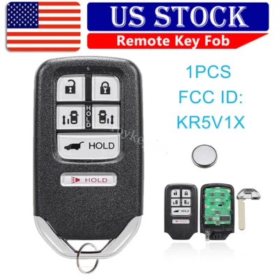PARA HONDA ODYSSEY 2014 2015 2016 2017 KEYLESS PROX CHAVEIRO REMOTO INTELIGENTE - KR5V1X - Imagem 1 de 4