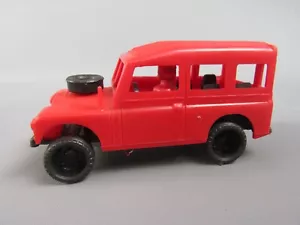 A697 Vintage 1970 VAM Espagne Land Rover 109 Santana Rouge Jouet Plastique 1:43 - Picture 1 of 7