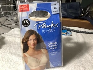 Playtex 18-Hour Original Comfort Strap Wirefree Bra Style 4693 - Picture 1 of 2