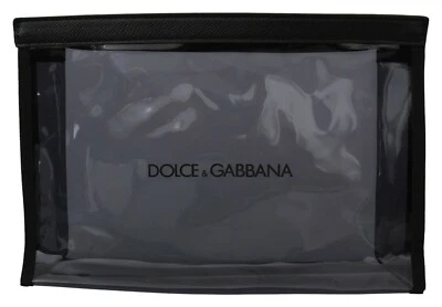DOLCE & GABBANA Toiletry Bag Beachwear Swimwear Plastic Cover Zipper Closure - image 1 of 4