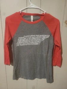 Canvas Jersey Style Shirt 10/12 CLEVELAND Shape * Tennessee Landmarks Souvenir - Picture 1 of 5