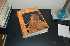 1962 HISTORY OF GREEK VASE PAINTING HARDCOVER BOOK Thames and Hudson - Foto 1 di 12
