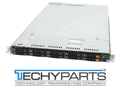 Supermicro SYS-1029UX-LL3-S16 X11DPU-XLL Xeon Gold 6154 192GB Rackmount Server - Image 1 of 2