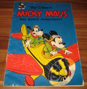 Mickey Mouse Nr 1 Sep.1951 Retro Vintage Comic Booklet 1. Reprint Reproduction - Picture 1 of 11
