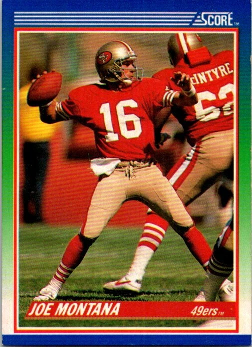 1990 Score Football - Pick Choose Your Cards #1-200 - Image 1 of 1