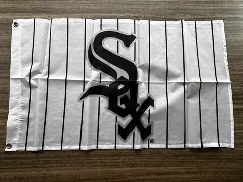 Chicago White Sox Flag | Banner | New | Tailgating | FREE Shipping Cover