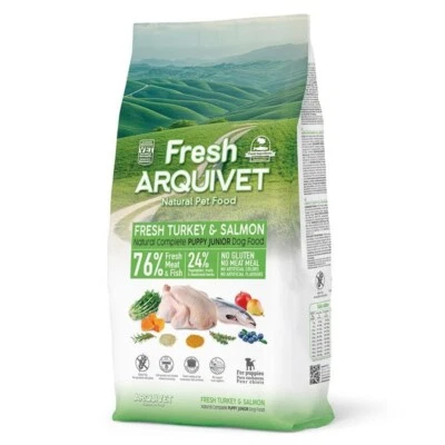 8435117893962 ARQUIVET Fresh Puppy Truthahn und Lachs - halbfeuchtes Hundefutter - Bild 1 von 3
