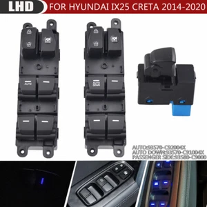 Driver Passenger Power Window Switch For Hyundai IX25 Creta 2014-2020 - Imagen 1 de 26
