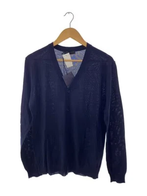 PRADA/Cardigan (Thin)/50/Wool/NVY/Solid Color// - Image 1 of 4